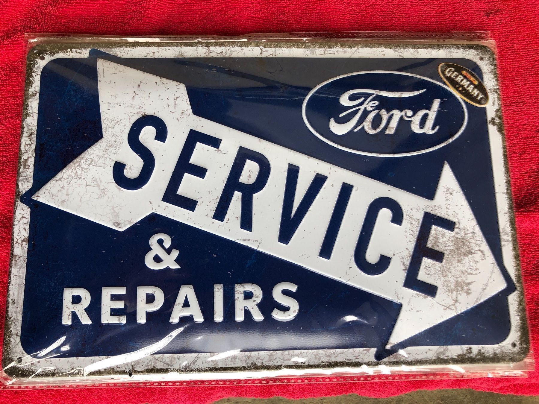 Insegne: Ford Service repair garage – Nuovo (secondo la descrizione) da Reinach AG venduto da rares75