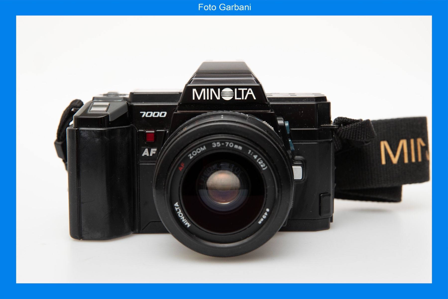 Minolta Fotocamera: Minolta 7000 AF con 35-70mm f4 – Usato da Muralto venduto da FotoGarbani