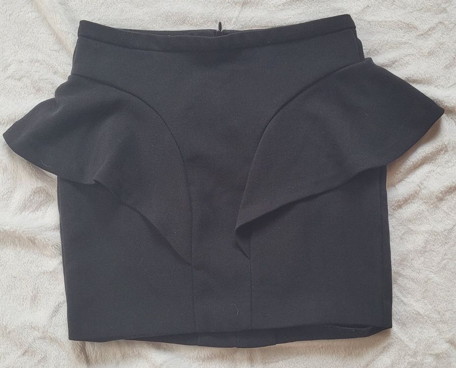 Jupe Zara Taille S – Creme, Maille, Mini, Neuve Avec étiquettes