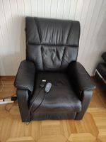 Relax Massage Sessel mit Aufstehhilfe schwarz