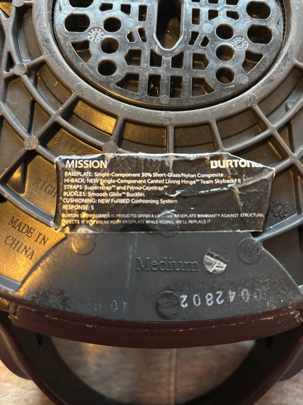 Burton Herrenschuhe: Burton Boot Moto & Mission Bindung – Gebraucht aus Lugnorre von serge.morgenegg 5