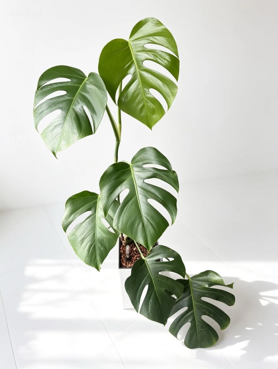 Piante & sementi: Monstera Aurea (vergrünt) XL – Nuovo (secondo la descrizione) da Eglisau venduto da Plantwithjoy