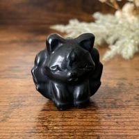 ✲ Obsidian Neunschwanziger Fuchs ✲ 27g/34mm Kitsune Ninetail