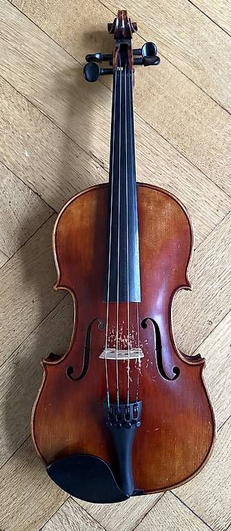 Musikinstrumente: 4/4 Geige, spielbereit eingerichtet – Gebraucht aus Bern von kabinettstueck