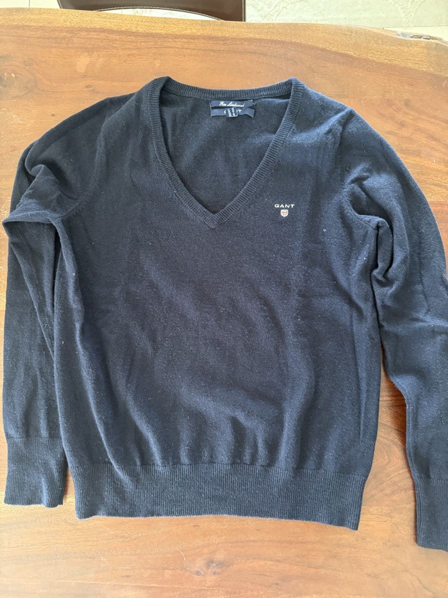 Gant Maglioni & Felpe: GANT Pullover Gr. M dunkelblau 100% Wolle – Usato da Kreuzlingen venduto da hae23