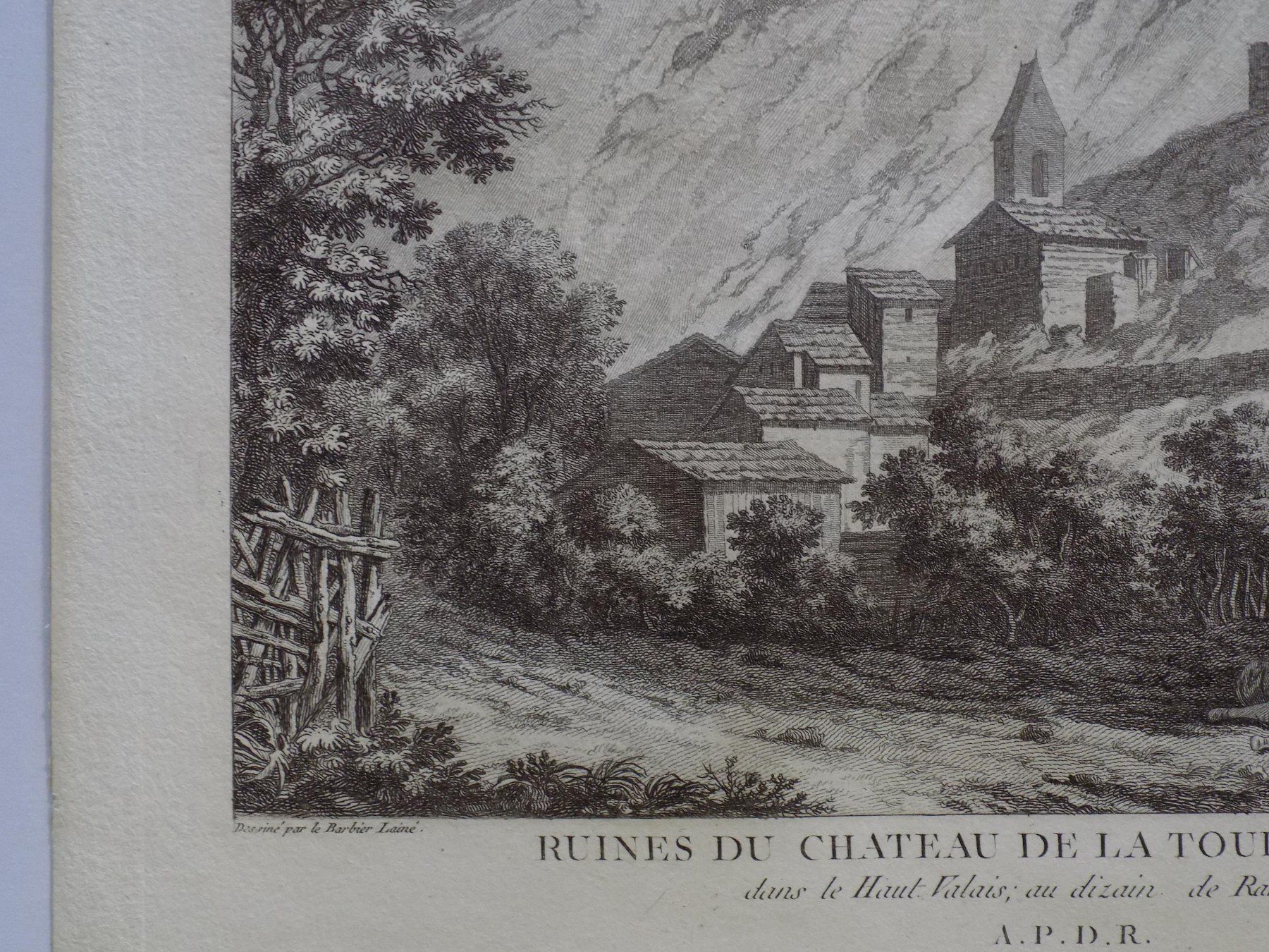 Stiche: Raron Burg Niedergesteln – Gebraucht aus Risch von Antikfee 3