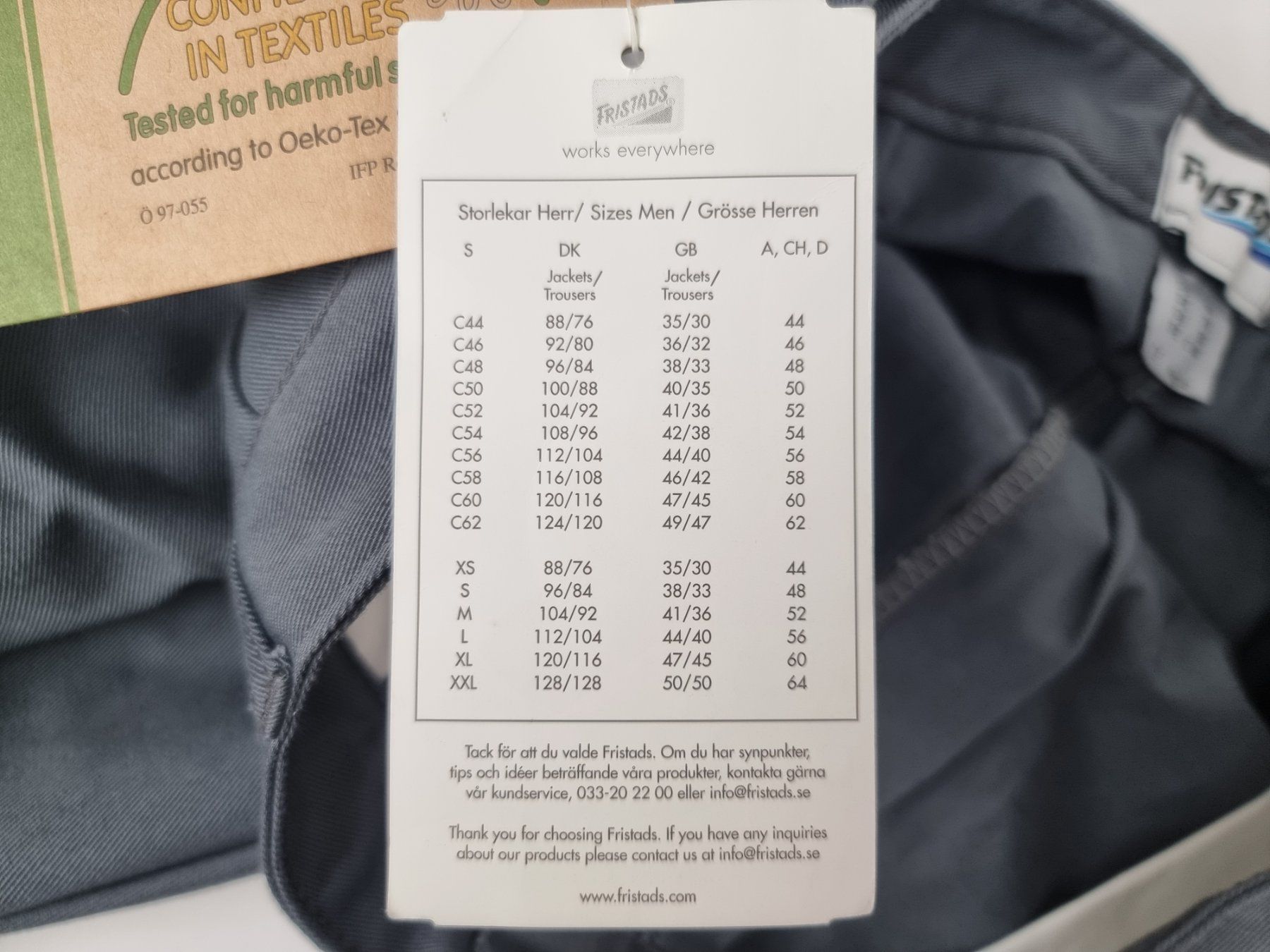 Pantaloni: Fristads Arbeitshose, Grösse 44 – Usato da Urtenen-Schönbühl venduto da Restwert_Schoenbuehl 5