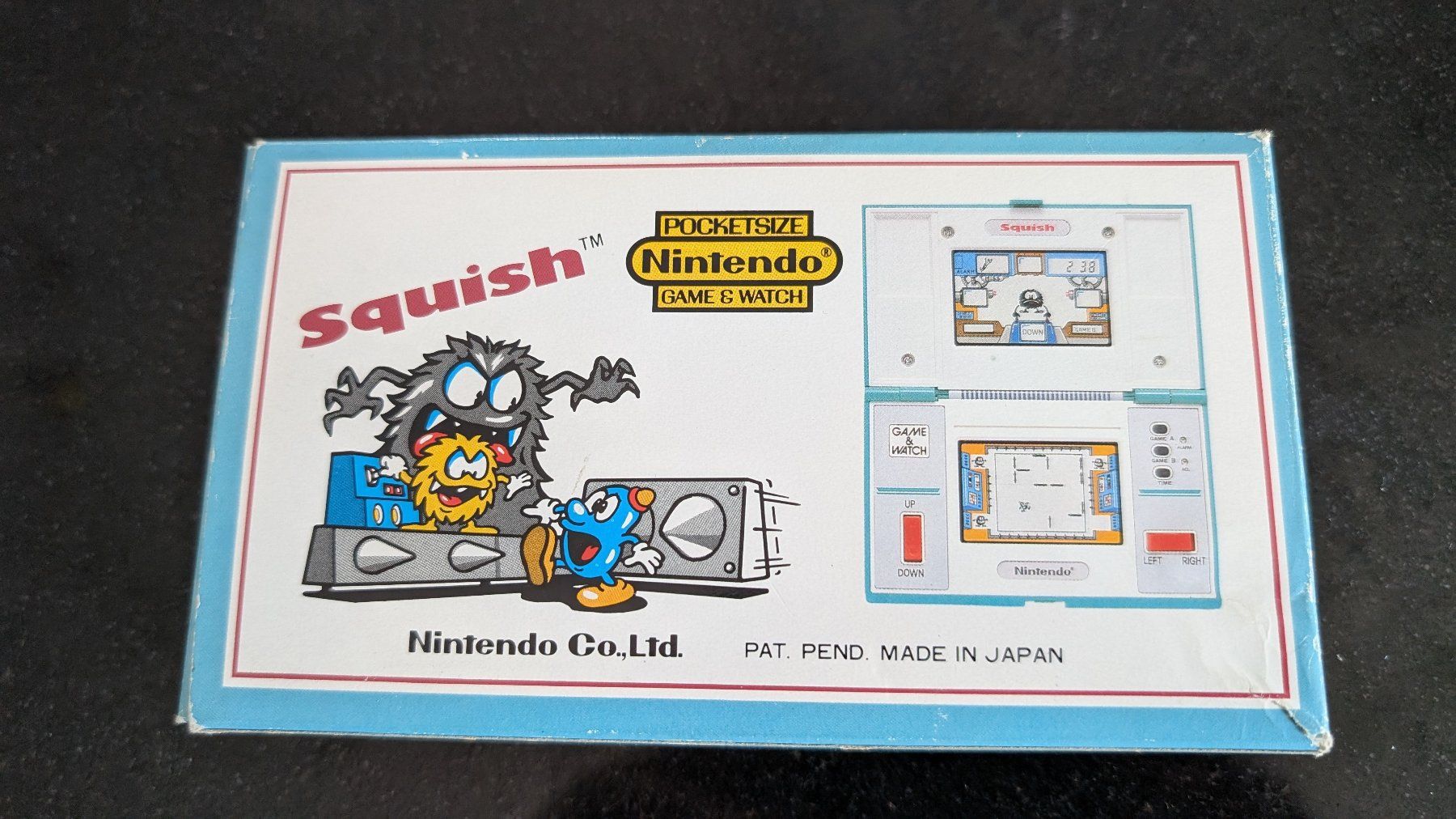 game&watch Konsolen: SQUISH - NINTENDO GAME & WATCH – Gebraucht aus Spiegel b. Bern von Natix 1