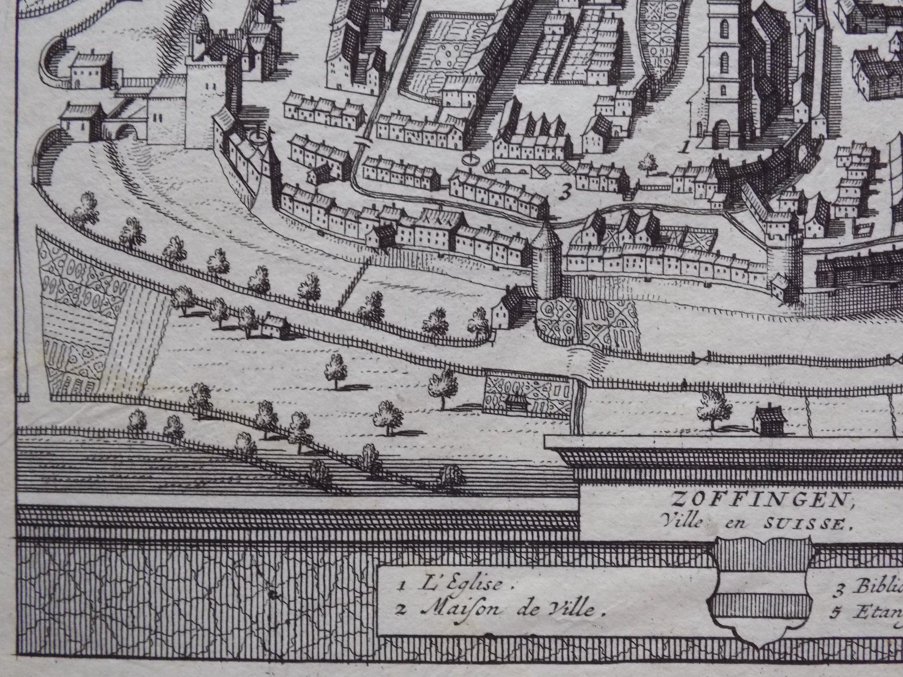 Gravures: Zofingen Kupferstich – D'occasion à Risch par Rischli15 7