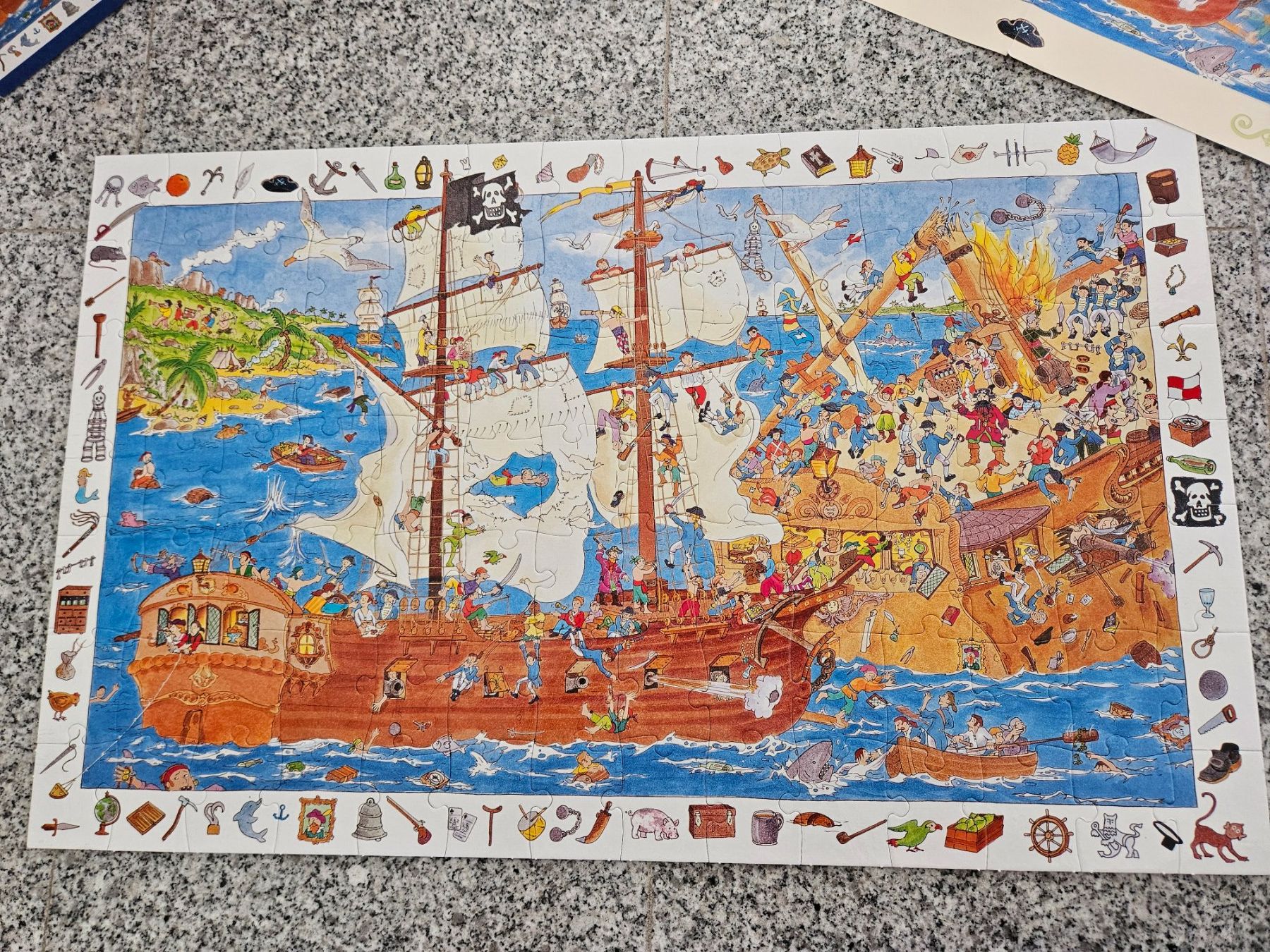 Djeco Puzzle: Djeco Piraten Suchpuzzle – Usato da Unterägeri venduto da Sleepbear 1