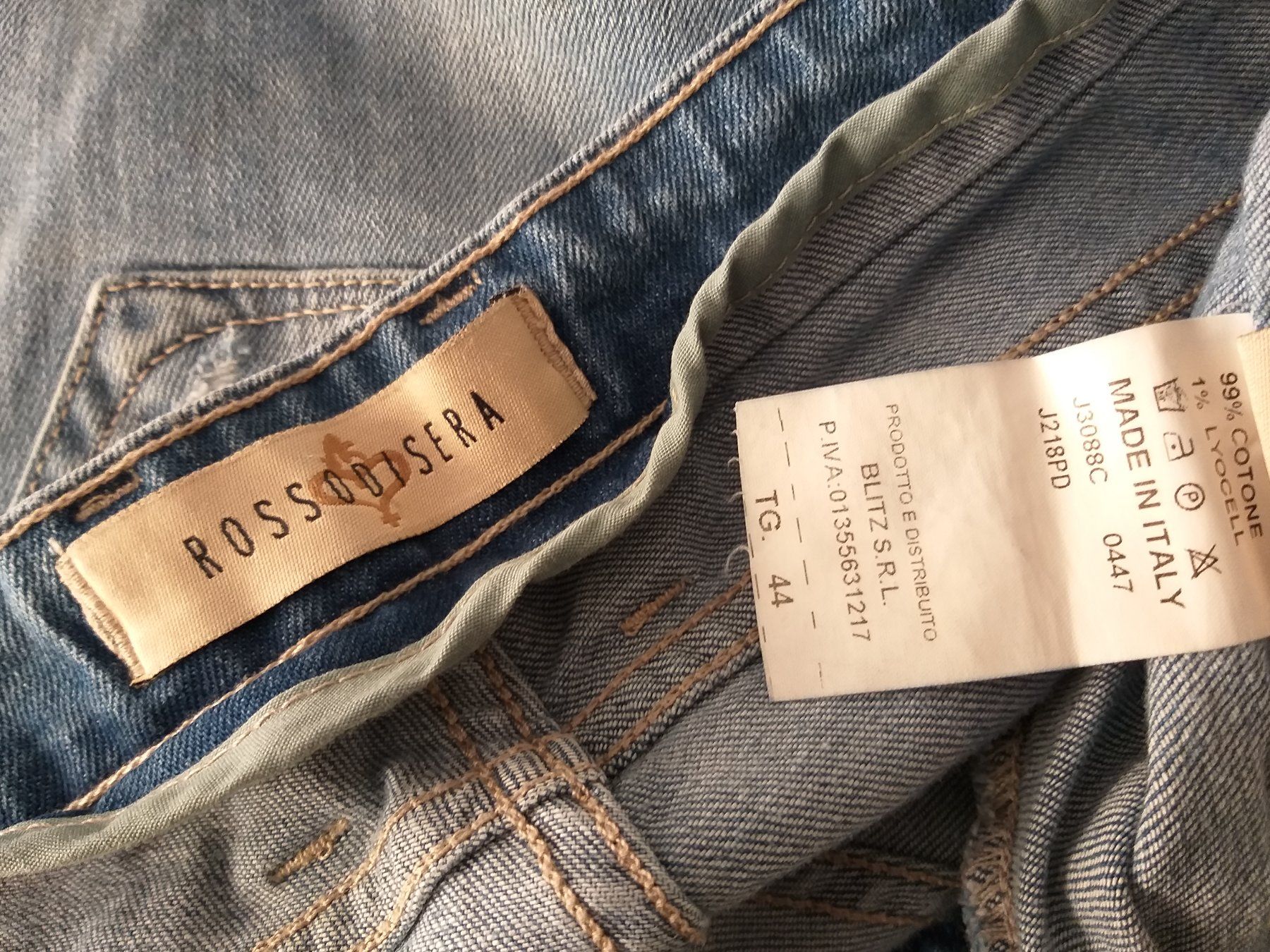 Jeans: ROSSODISERA Jeans taille / Grosse M (44 IT) – Usato da Cossonay-ville venduto da Super-Price-Quality 9