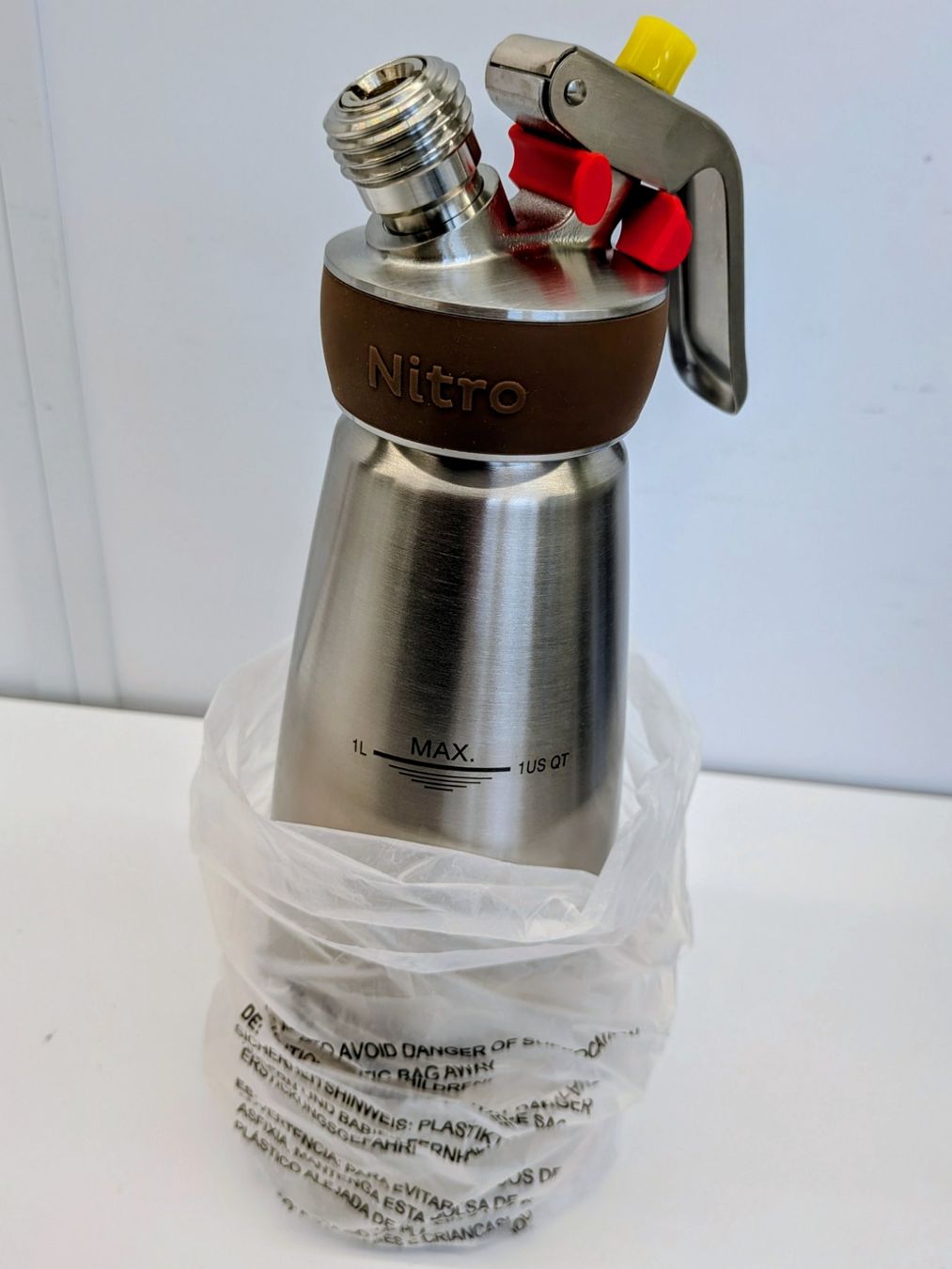 Küchengeräte: Rahmspritzer iSi Nitro 1L | Edelstahl | NEU – Neu (gemäss Beschreibung) aus Neuhausen am Rheinfall von Restwertvoll 1