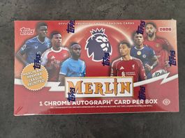Topps Chrome Merlin Premier League Hobby Box