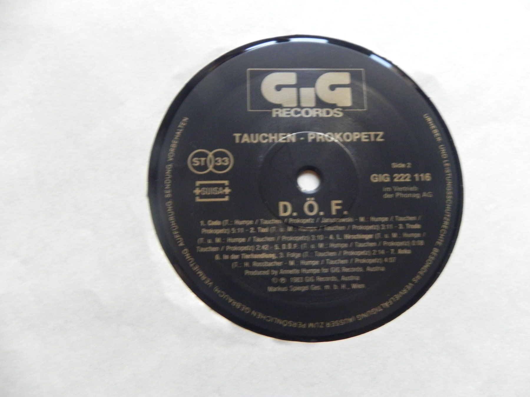 Dischi in vinile: LP Deutsch Ostereich Döf 1983 mit Hit Codo aus der Ferne ... – Usato da Siebnen venduto da krimsie 9