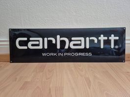 XXL Emailschild Carhartt Jeans Emaille Schild Reklame Retro