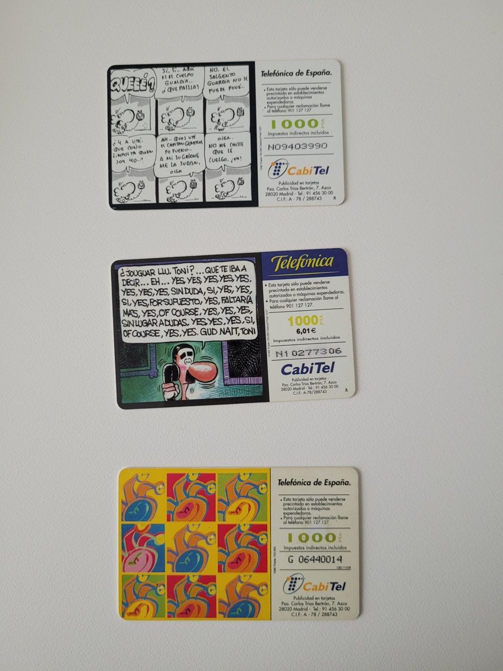 Cartes de téléphone: Telefonkarte Spanien – D'occasion à Inwil par Flower2325 1