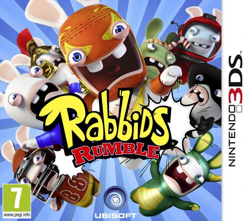 Nintendo Giochi: 😎Rabbids Rumble über 100 Rabbids  3DS – Usato da Schüpfheim venduto da Games_Spielkonsolen