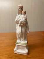 Antike Porzellan Madonna mit Kind um 1900 | Klosterarbeit