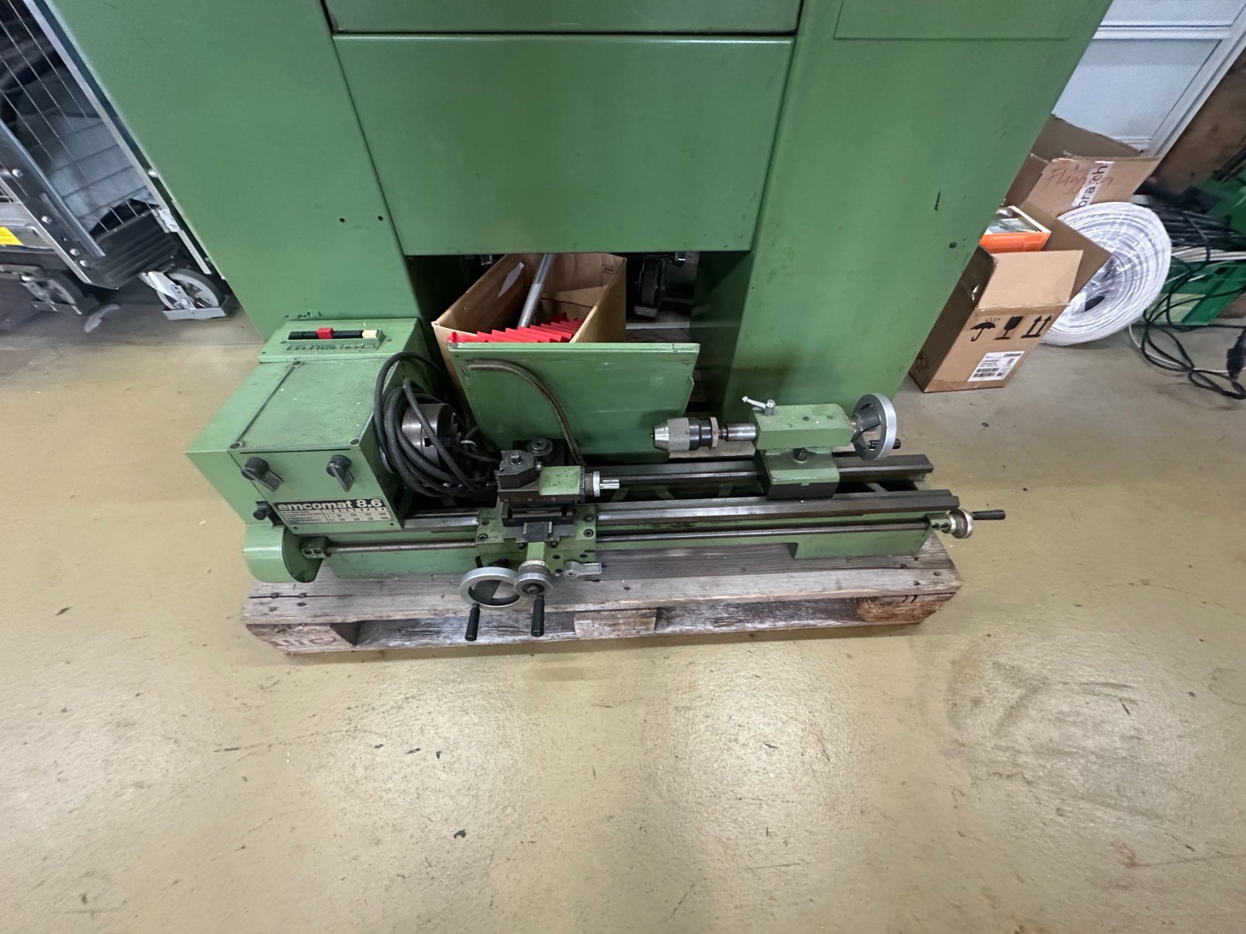 Emco Tutte le macchine: EMCO Emcomat 8.6 Drehmaschine – Usato da Höri venduto da Sportec_AG 1