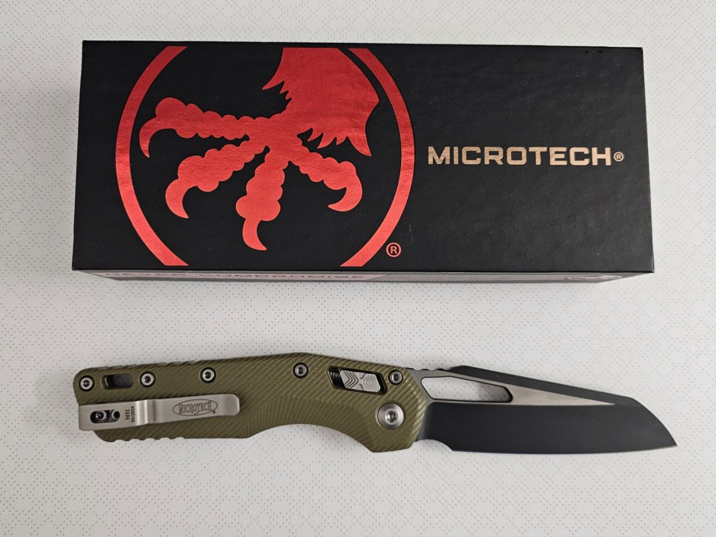 Spyderco Accessori: Microtech MSI Ram-Lok Sackmesser – Nuovo e nell'imballaggio originale da Egg b. Zürich venduto da Kunst_Shop_Schweiz 2