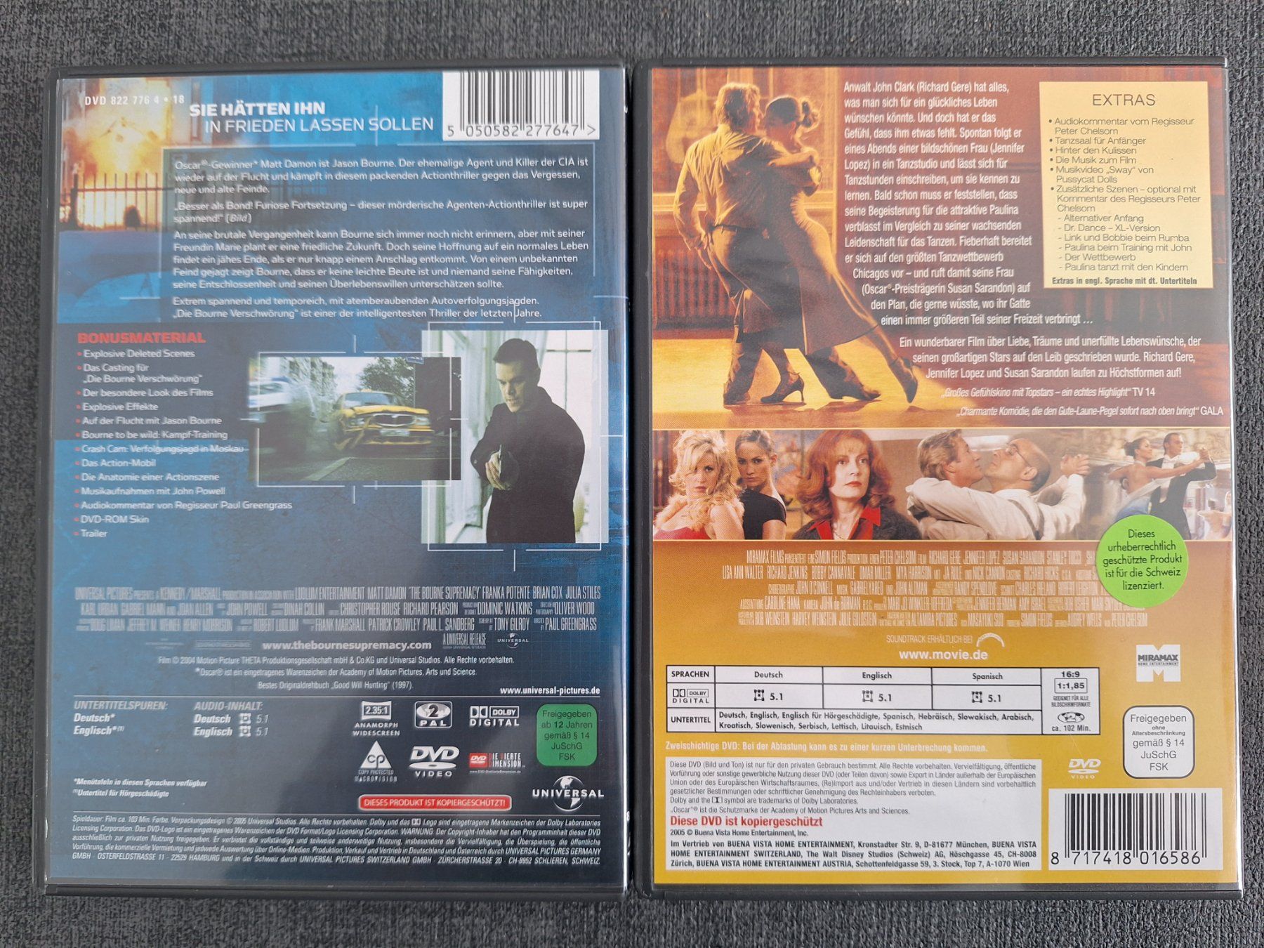 Tutti i DVDs: Filmeabend mit Spannung und Romantik – Usato da Dietlikon venduto da Pgm16 1