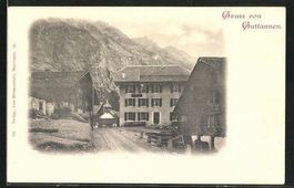 Gruss von Guttannen, Lichtdruck um 1900