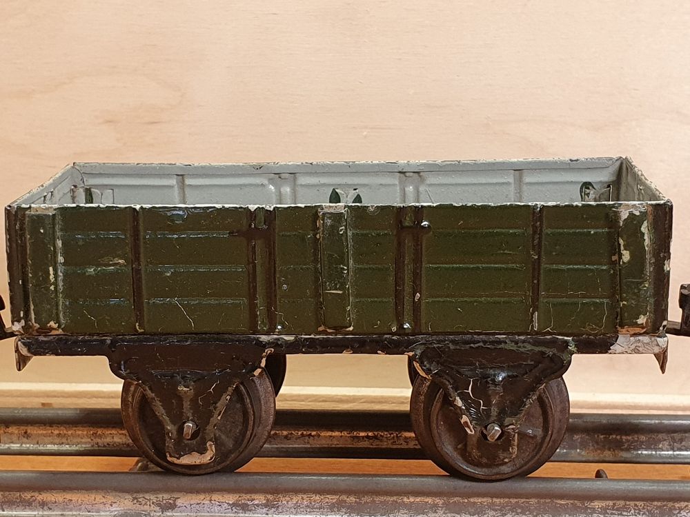 Märklin Trains électriques: Uralter Märklin Planewagen in Spur 0 – D'occasion à Riehen par Sandra184 2
