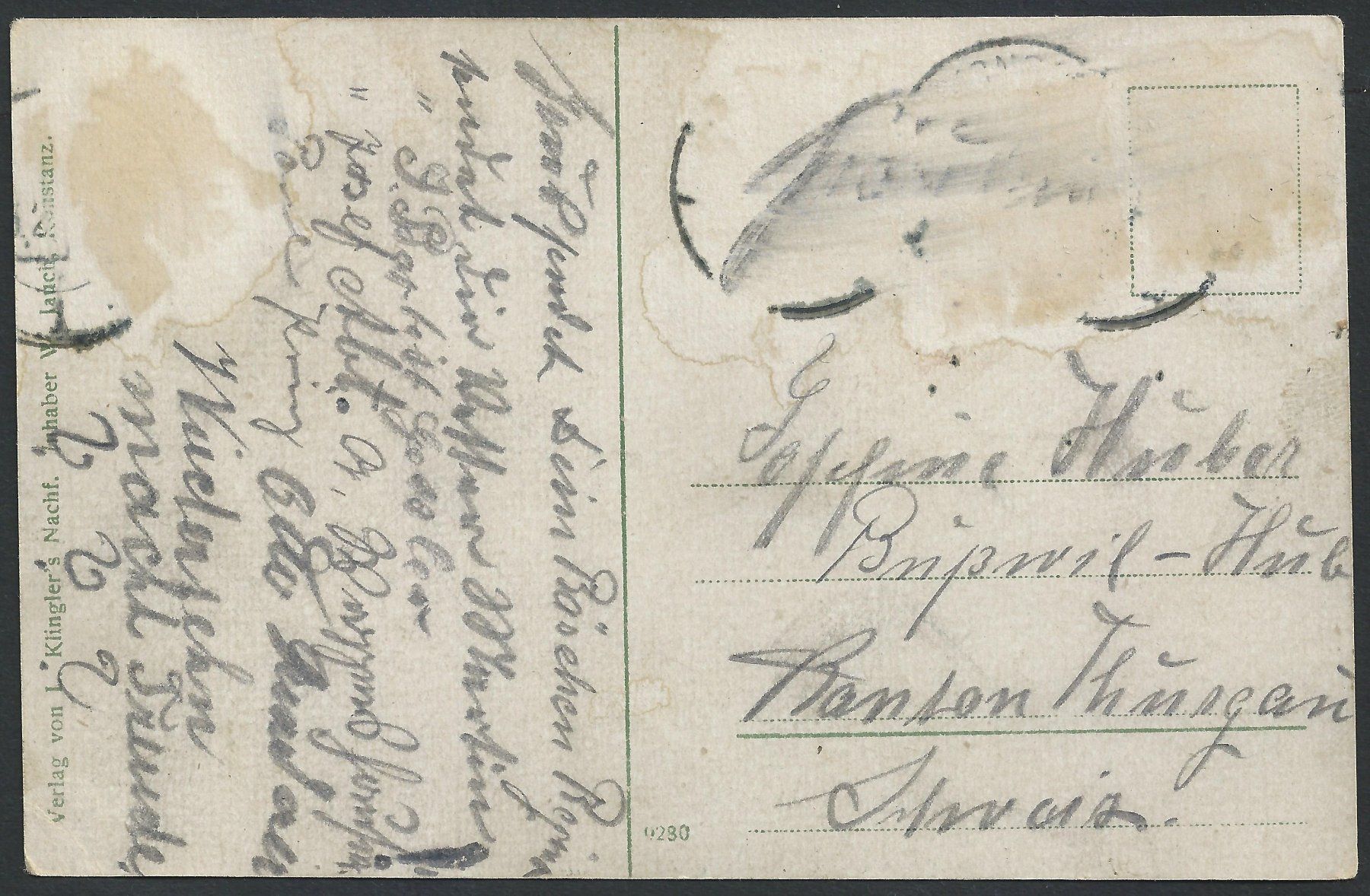 Cartoline postali: AK Konstanz – Usato da Wittenwil venduto da Khunruedi 1