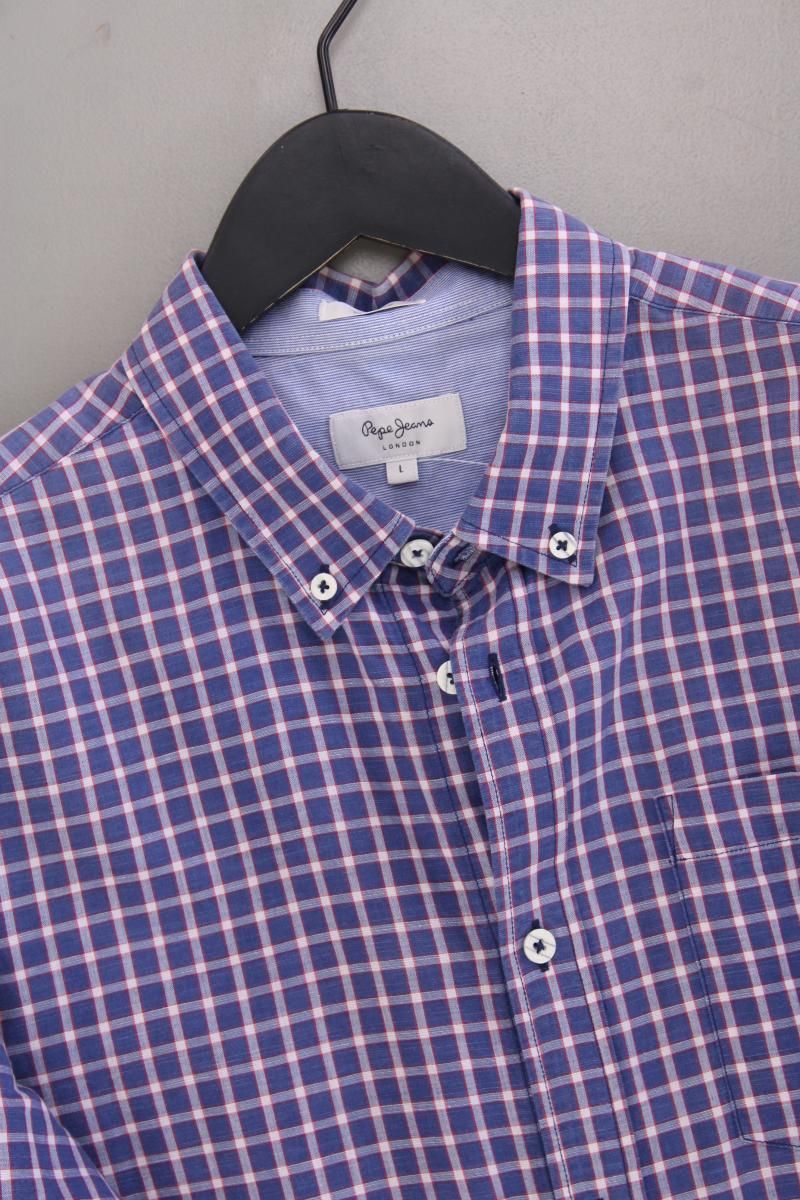 Hemden: Pepe Jeans Karohemd Gr. L kariert blau – Gebraucht aus Neustadt an der Waldnaab von SecondLifeFashion 1