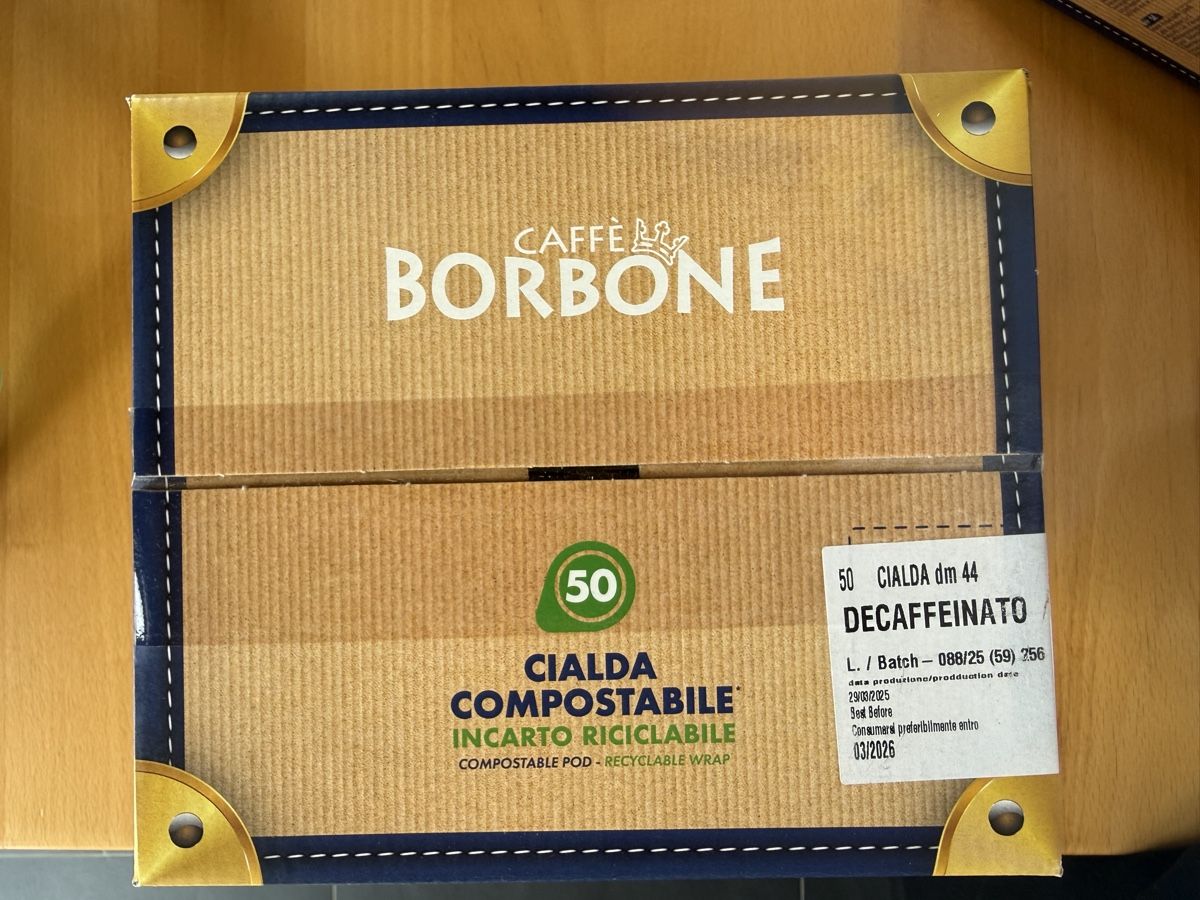 Cibi & Specialità: Caffe Borbone Kaffeepads Decaffeinato 50 Stück – Nuovo (secondo la descrizione) da Winterthur venduto da Eponu