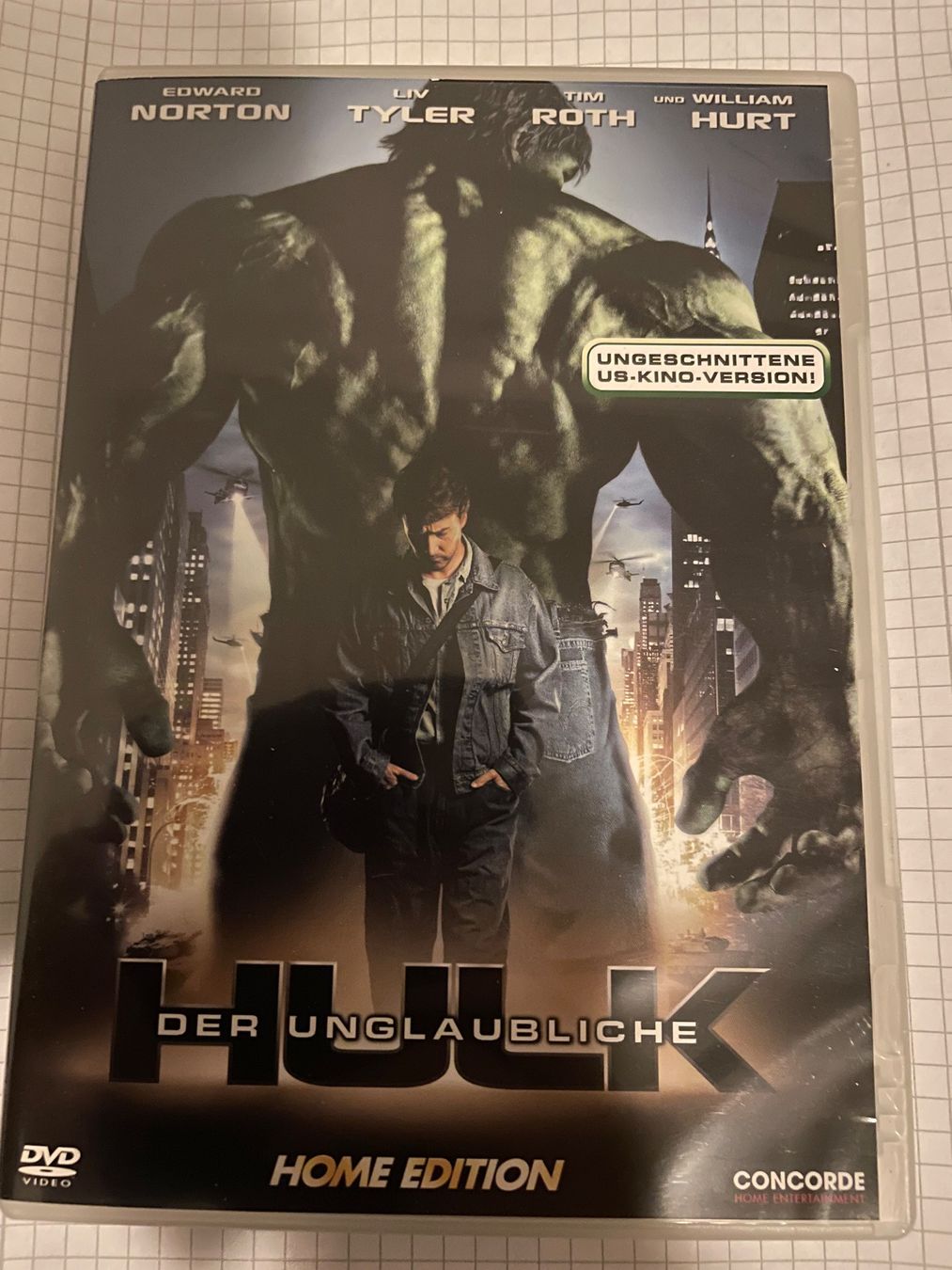 Tutti i DVDs: Der Unglaubliche Hulk – Usato da Winterthur venduto da Cobraforce