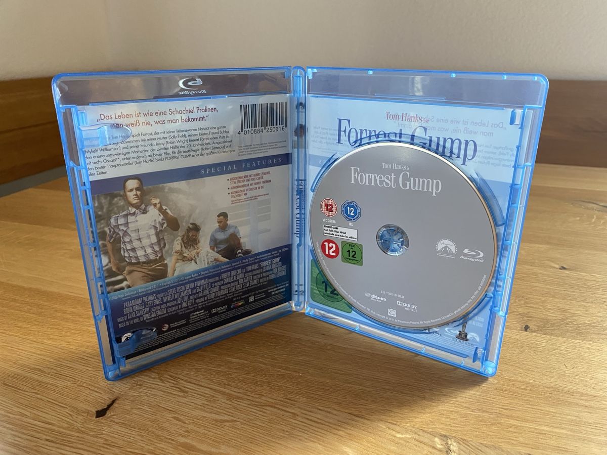 Tutti i DVDs: Forrest Gump / Bluray / Tom Hanks – Usato da Herzogenbuchsee venduto da Christen3 2