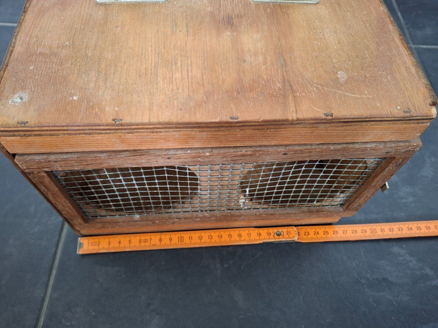 Käfige, Transport & Sicherheit: Transportbox Holz Vögel, mit 1 Abteil – Gebraucht aus Walterswil SO von peiper2 7