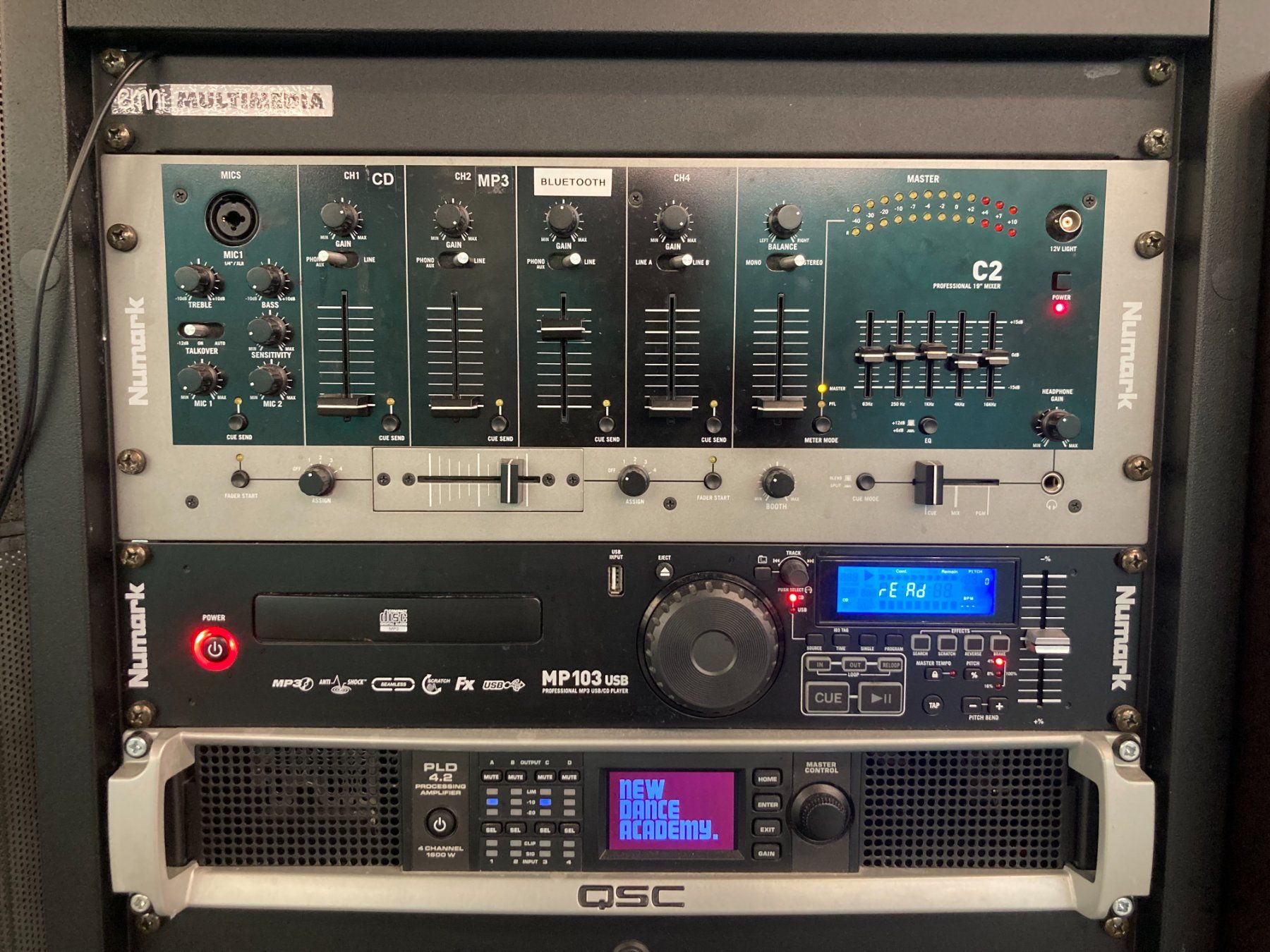 Numark Lettore multimediale & Streamer: Numark C2 Mixer MP103 USB Player QSC PLD 4.2 Amplifier – Usato da Bern venduto da angelika.rohrer