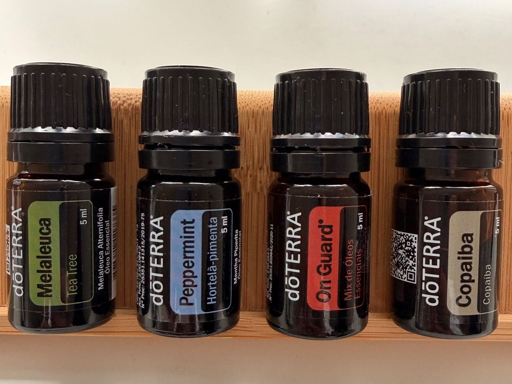 Öl Set, 4x 5ml, Melaleuca, Guard, Peppermint, Copaiba - NEU! (Neu und ...