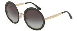 Dolce & Gabbana Luxus Sonnenbrille schwarz gold