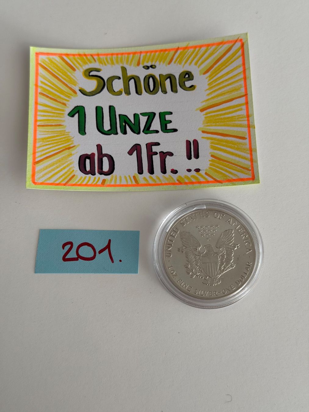 Alle Münzen: Schöne Unze 1987 – Gebraucht aus Engi von kasi09 1