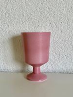 Keramik-Kelch / Becher mit Fuss aus Japan (rosa) -NEU-
