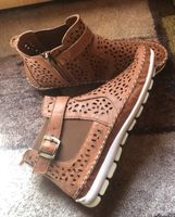 Stiefelette, Gr.40, hellbraun, 1/2 Preis!
