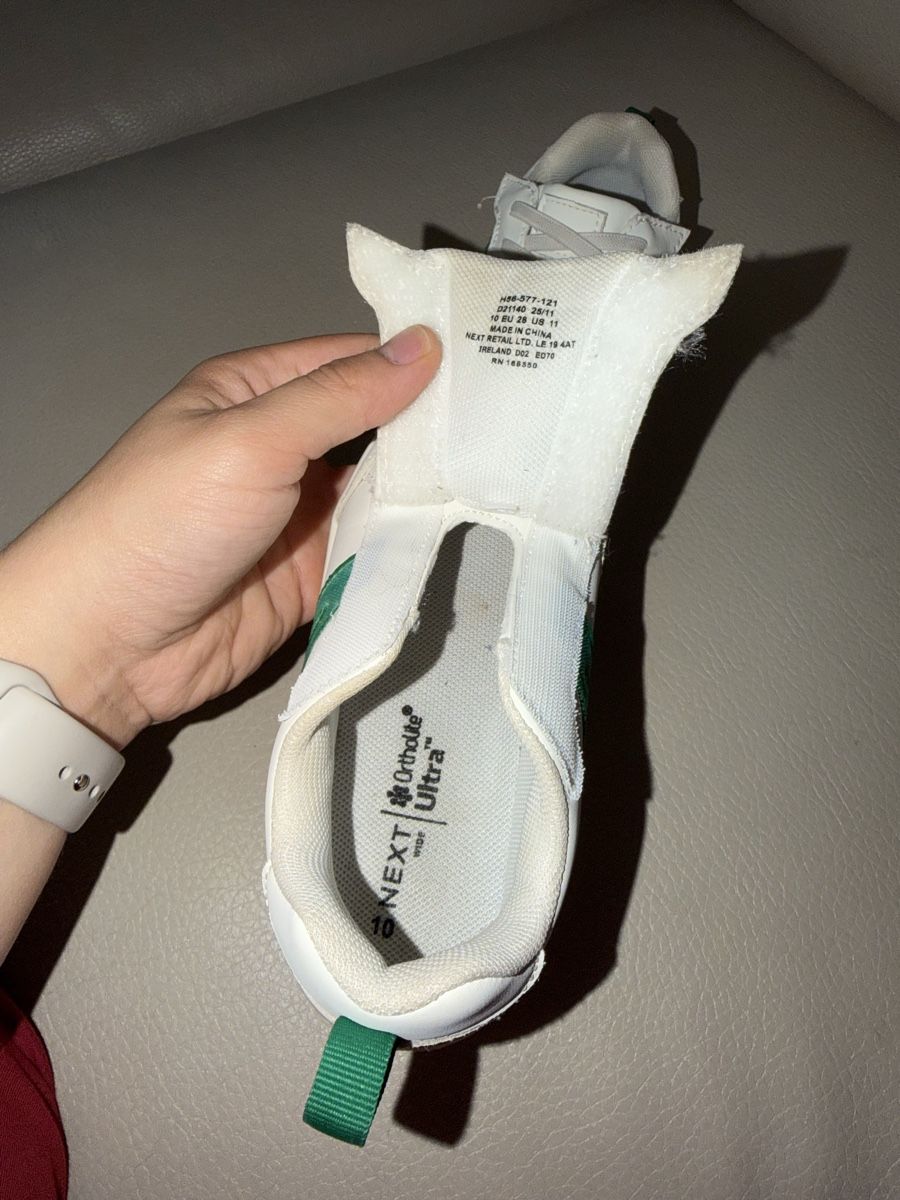 Next Scarpe per ragazzi: Kinder Schuhe NEXT Weiss Grösse 28 – Usato da Füllinsdorf venduto da had_kv5k 6