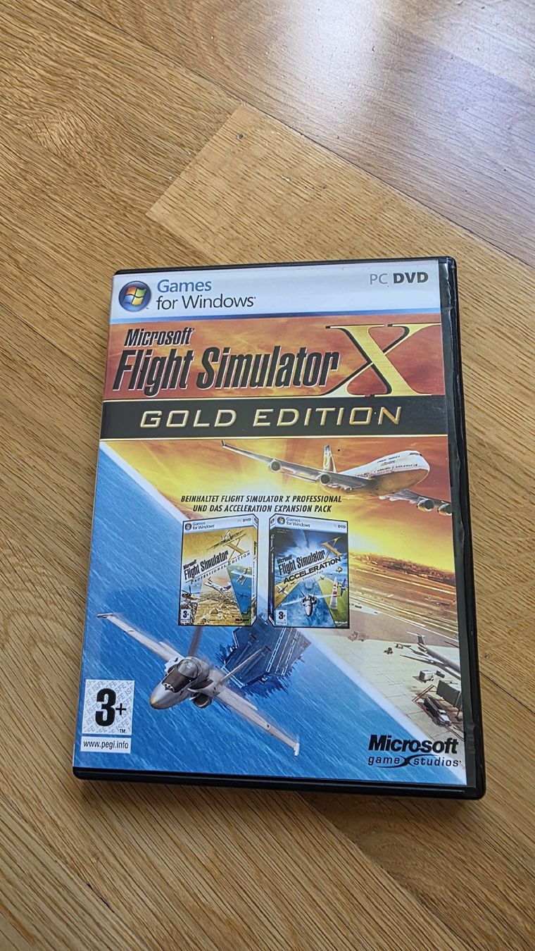 Microsoft Spiele: Microsoft Flight Simulator X Gold Edition - PC DVD Game – Gebraucht aus Dübendorf von Jolenia