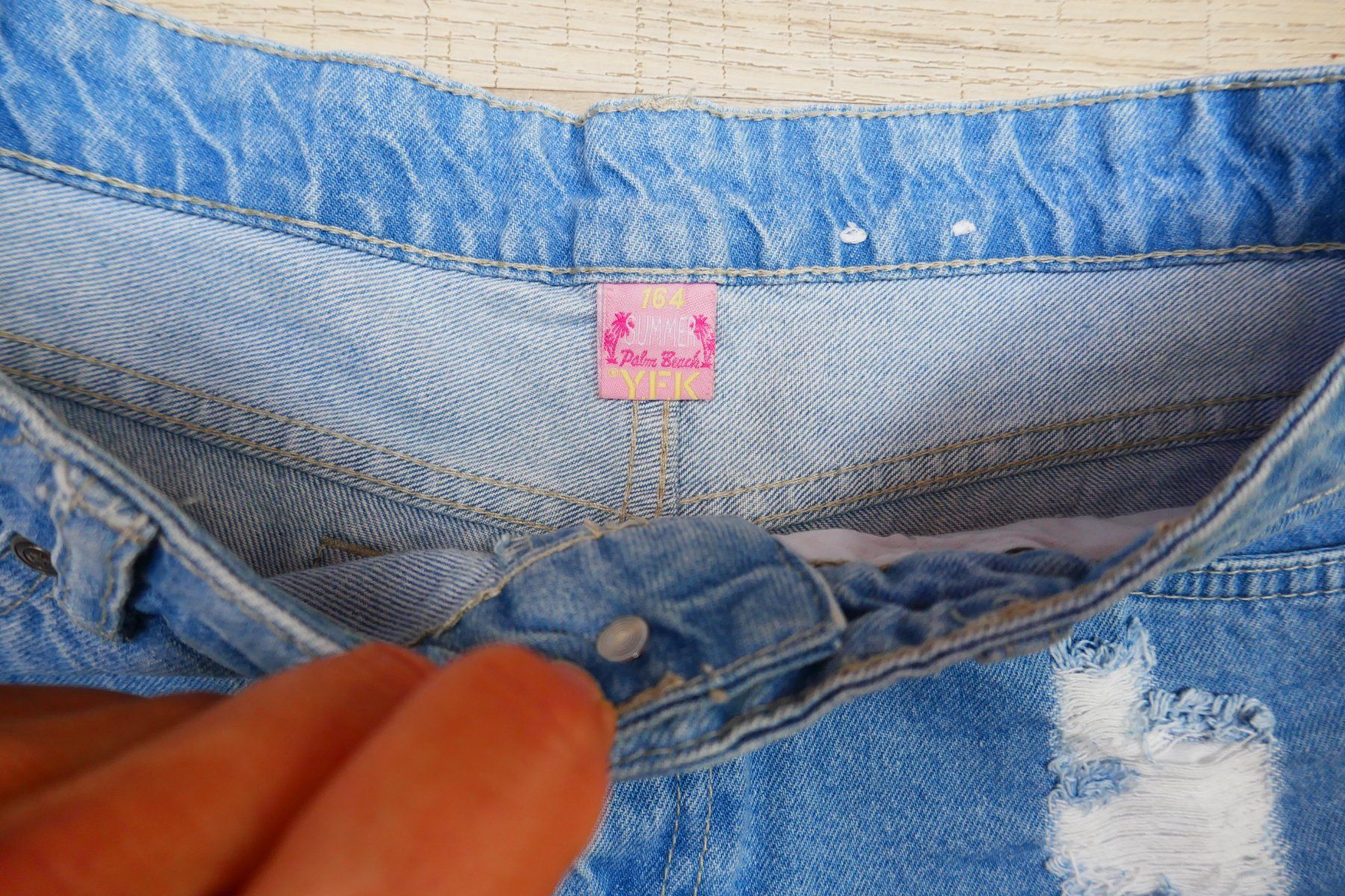 Pantaloni: Jeans-Shorts, Hotpants  Gr. 164 – Usato da Port venduto da uzuku 1