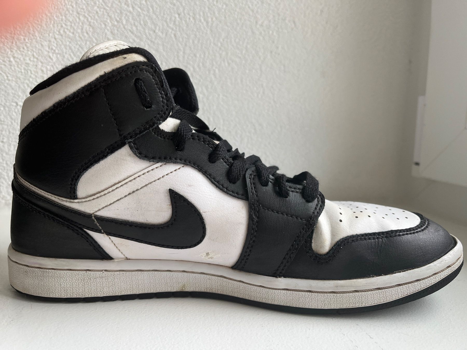Jordan Scarpe da uomo: Air Jordan 1 Mid Panda – Usato da Court venduto da Style_ambre 6