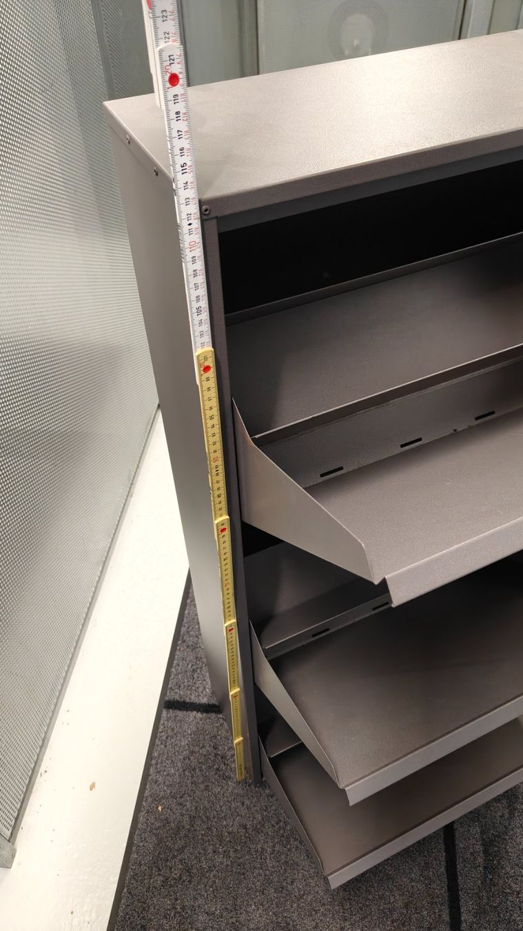 Autoribaltabili: Schuhschrank Metall anthrazit 3 Fächer gebraucht – Usato da Winznau venduto da FV_ 5