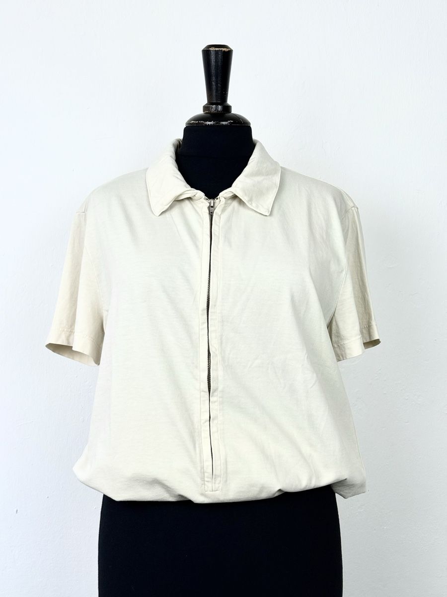 Blusen: CAN PEP REY Shirt, Gr. S, Beige – Gebraucht aus Basel von A-Z-B 1