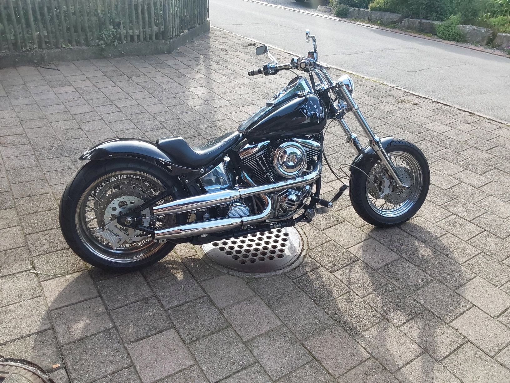 Harley-Davidson Chopper: Harley-Davidson Softail, FXSTC Bj.1990 – Usato da Stadel(Winterthur) venduto da mgr_g275