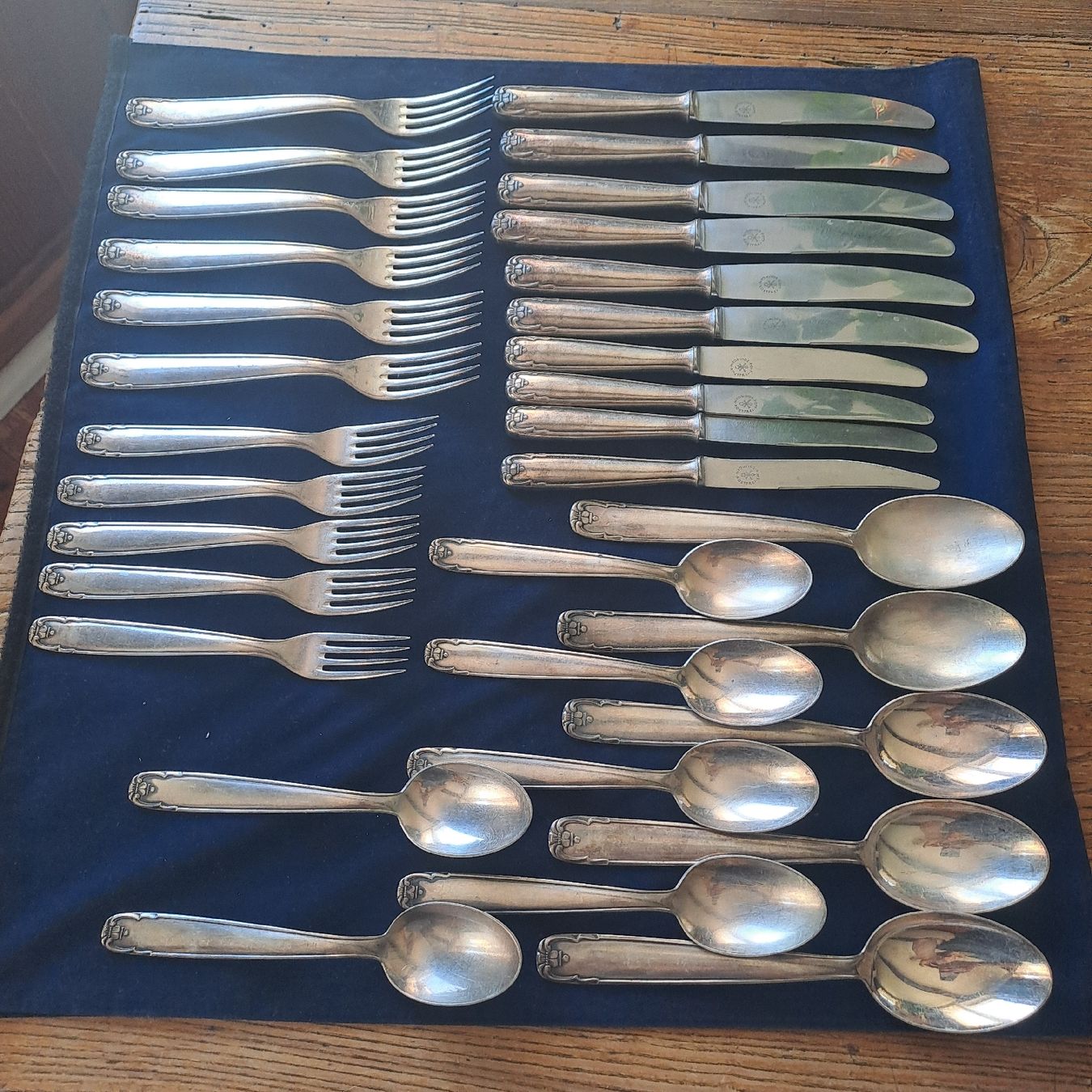 Pott Set di posate:  Pott #782 Versilbert 90 Besteck  – Usato da Adliswil venduto da globill