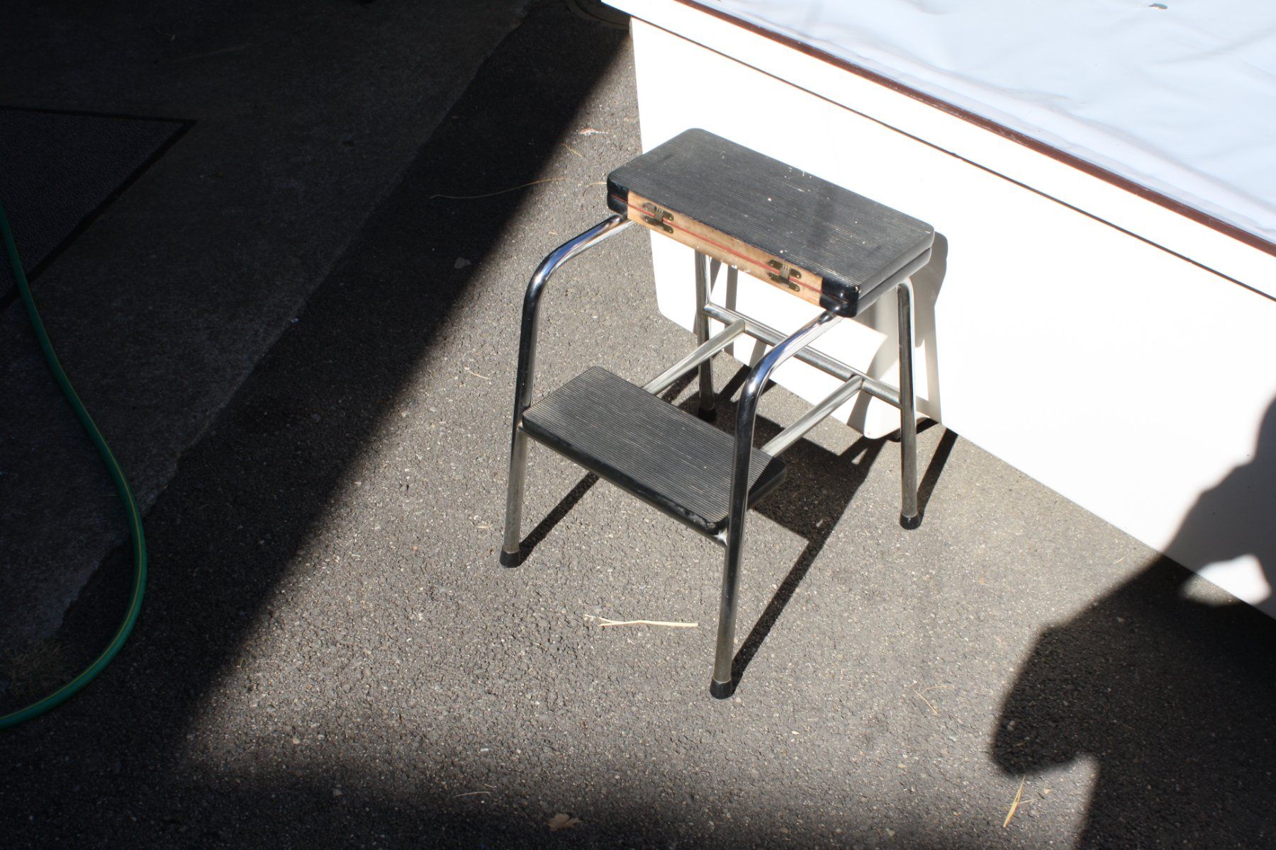 Tabourets: KELCO KELKO 2 TRITT HOCKER VINTAGE – D'occasion à Wauwil par Pneuedy 5