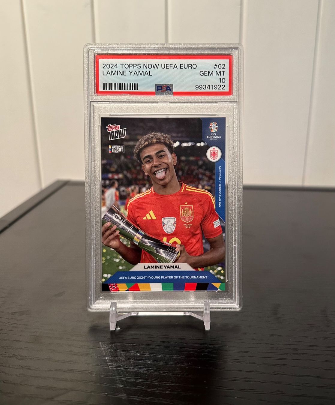 Topps Carte collezionabili: TOPPS NOW / LAMINE YAMAL PSA 10 – Nuovo (secondo la descrizione) da Unterstammheim venduto da Robin059