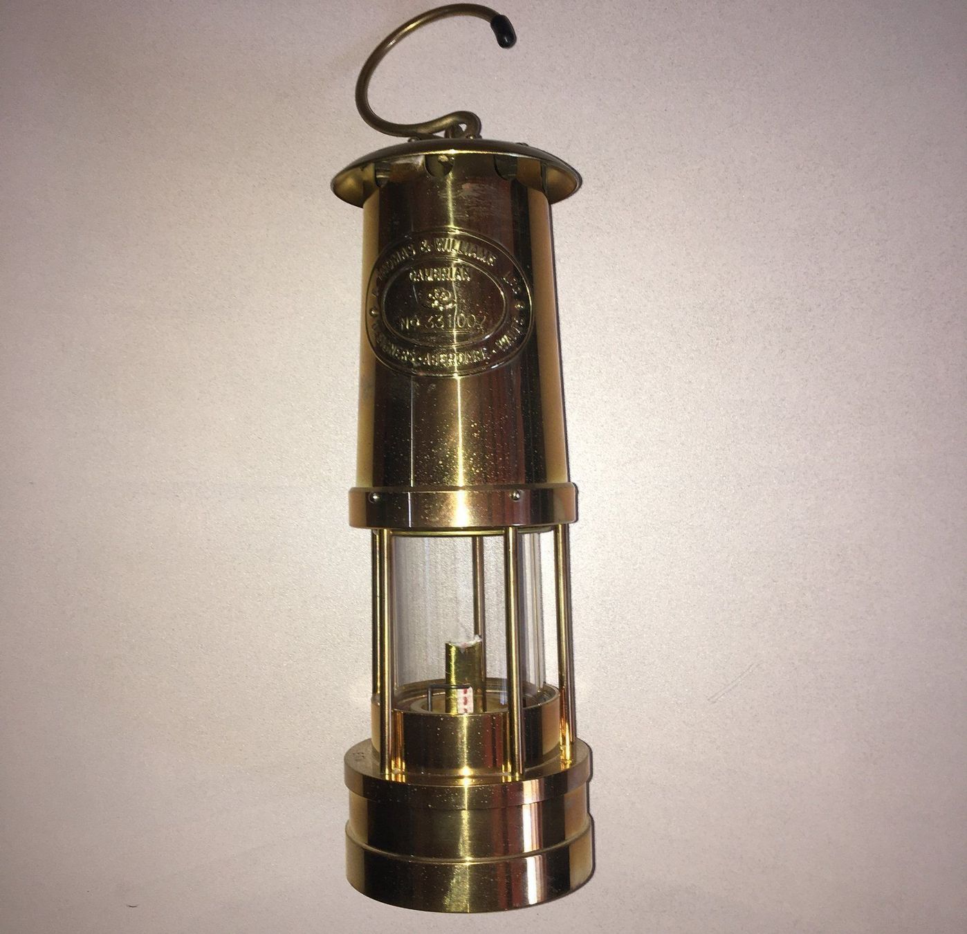 Lanterne: Lampe de mineur E.Thomas & Williams Ltd - neuve – Nuovo (secondo la descrizione) da APPLES venduto da az02 1